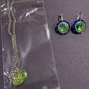 NFL Fashion Jewelry Necklace & Earrings